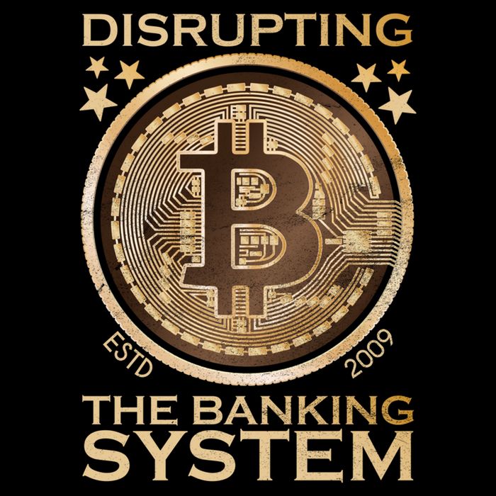 Disrupting The Banking System Since 2009 Btc Bitcoin Gift Impact Tech Backpack