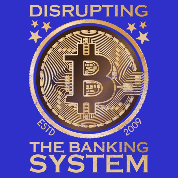 Disrupting The Banking System Since 2009 Btc Bitcoin Gift Sustainable Knit Beanie