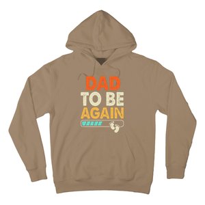 Dad To Be Again Baby Arrival Announcement Hoodie