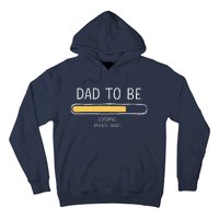 Dad To Be Loading Bar For New Father With Baby Fathers Day Hoodie