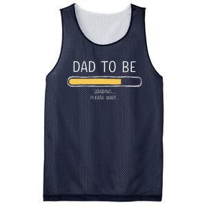 Dad To Be Loading Bar For New Father With Baby Fathers Day Mesh Reversible Basketball Jersey Tank