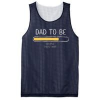 Dad To Be Loading Bar For New Father With Baby Fathers Day Mesh Reversible Basketball Jersey Tank