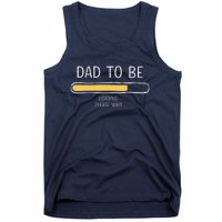 Dad To Be Loading Bar For New Father With Baby Fathers Day Tank Top