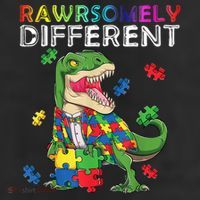 Dare To Be Yours Different Autism Awareness Dinosaur Cool Gift 11oz C Handle Ceramic Mug