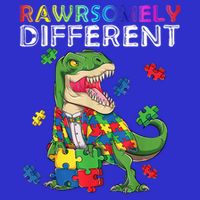 Dare To Be Yours Different Autism Awareness Dinosaur Cool Gift Sweatshirt