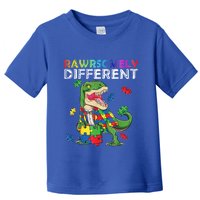 Dare To Be Yours Different Autism Awareness Dinosaur Cool Gift Toddler T-Shirt