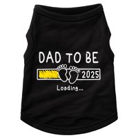 Dad To Be 2025 Dad Est 2025 Daddy To Be Promoted To Daddy Doggie Tank