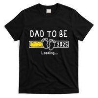 Dad To Be 2025 Dad Est 2025 Daddy To Be Promoted To Daddy T-Shirt