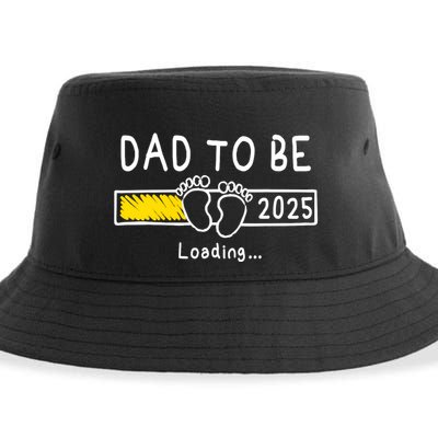 Dad To Be 2025 Dad Est 2025 Daddy To Be Promoted To Daddy Sustainable Bucket Hat