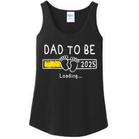 Dad To Be 2025 Dad Est 2025 Daddy To Be Promoted To Daddy Ladies Essential Tank