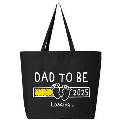 Dad To Be 2025 Dad Est 2025 Daddy To Be Promoted To Daddy 25L Jumbo Tote