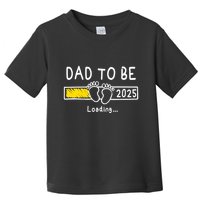 Dad To Be 2025 Dad Est 2025 Daddy To Be Promoted To Daddy Toddler T-Shirt
