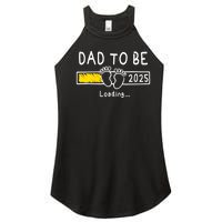 Dad To Be 2025 Dad Est 2025 Daddy To Be Promoted To Daddy Women's Perfect Tri Rocker Tank