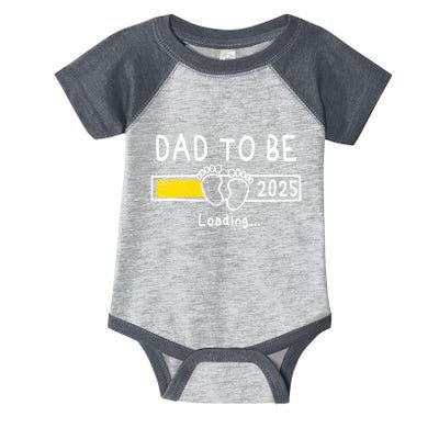 Dad To Be 2025 Dad Est 2025 Daddy To Be Promoted To Daddy Infant Baby Jersey Bodysuit