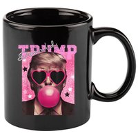 Donald Trump B.U.B.Bl.E G.U.M P.I.N.K. Sunglasses 11oz C Handle Ceramic Mug