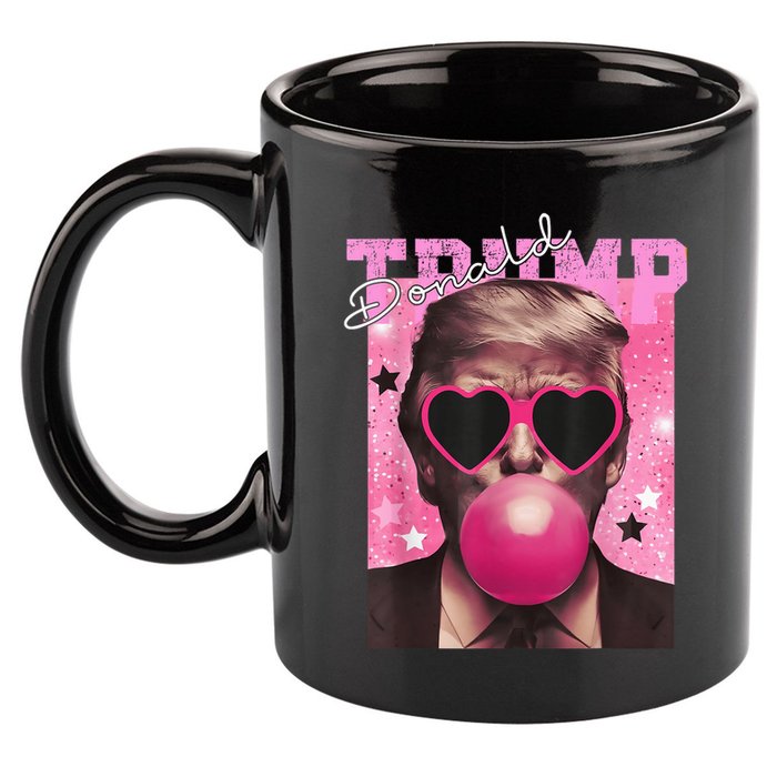 Donald Trump B.U.B.Bl.E G.U.M P.I.N.K. Sunglasses 11oz C Handle Ceramic Mug