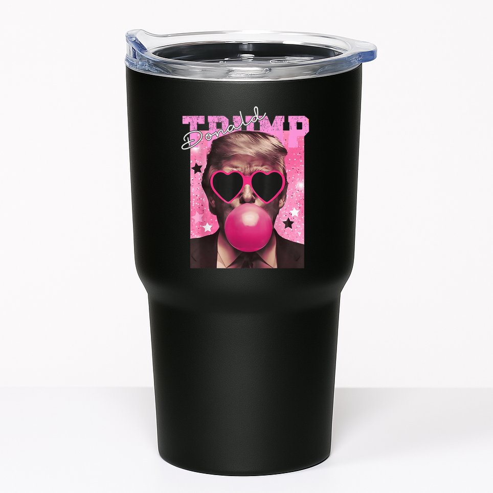 Donald Trump B.U.B.Bl.E G.U.M P.I.N.K. Sunglasses Tumbler