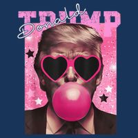 Donald Trump B.U.B.Bl.E G.U.M P.I.N.K. Sunglasses Sustainable Beanie