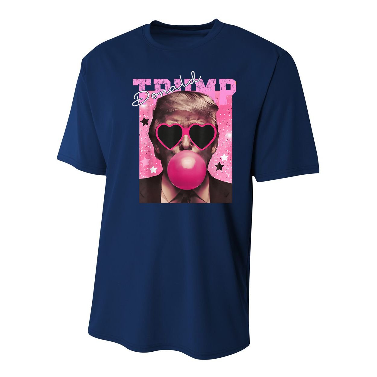 Donald Trump B.U.B.Bl.E G.U.M P.I.N.K. Sunglasses Youth Performance Sprint T-Shirt