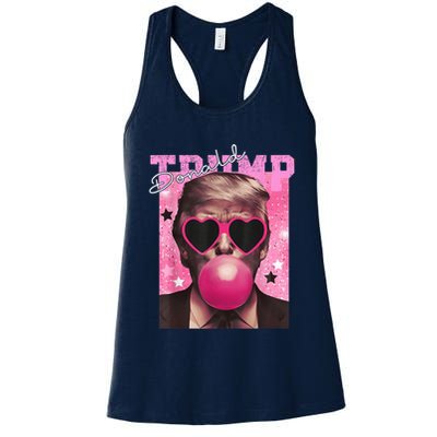 Donald Trump B.U.B.Bl.E G.U.M P.I.N.K. Sunglasses Womens Tank Top