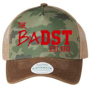 Dst The Badst Est 1913 Soror Delta Gift Legacy Tie Dye Trucker Hat