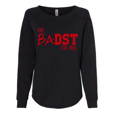 Dst The Badst Est 1913 Soror Delta Gift Womens California Wash Sweatshirt