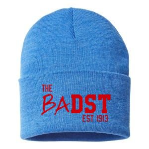 Dst The Badst Est 1913 Soror Delta Gift Sustainable Knit Beanie