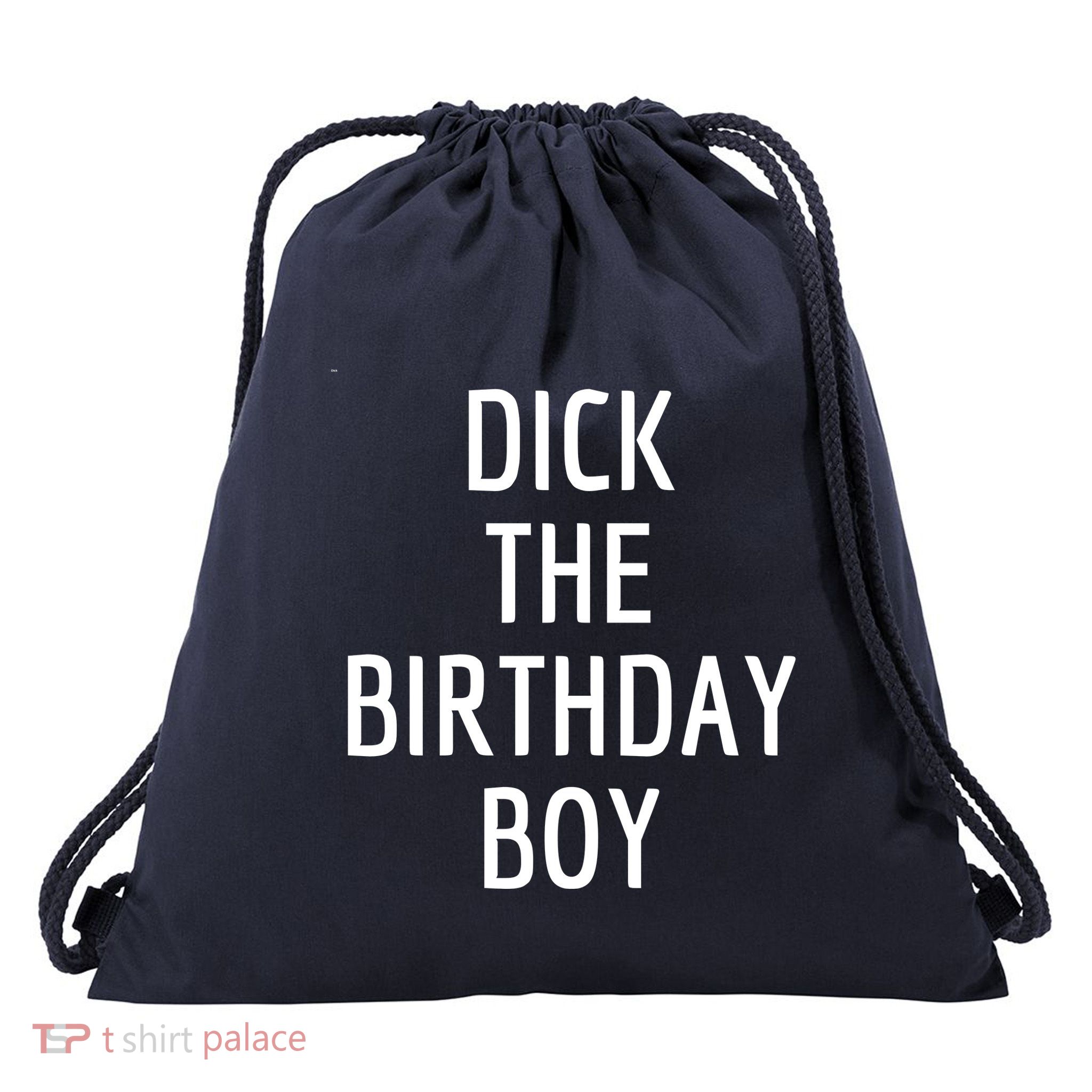 Dick The Birthday Boy Meme Drawstring Bag