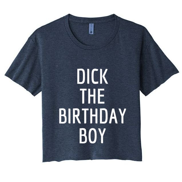 Dick The Birthday Boy Meme Crop Top