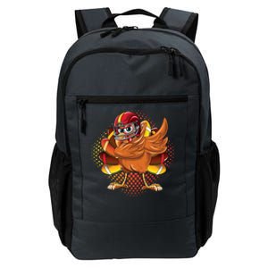 Dabbing Turkey Bowl Football Thanksgiving Cool Gift Daily Commute Backpack