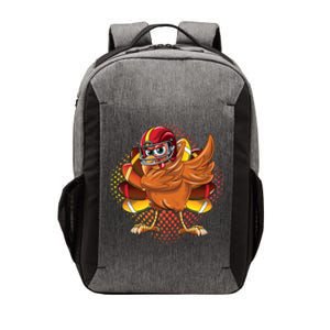 Dabbing Turkey Bowl Football Thanksgiving Cool Gift Vector Backpack