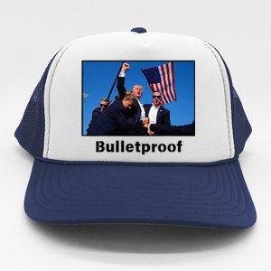 Donald Trump Bulletproof 2024 Presidential Candidate 45 Trucker Hat