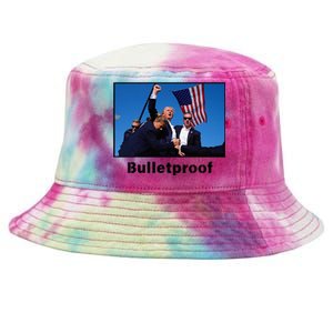 Donald Trump Bulletproof 2024 Presidential Candidate 45 Tie-Dyed Bucket Hat