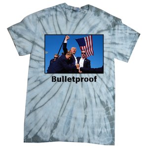 Donald Trump Bulletproof 2024 Presidential Candidate 45 Tie-Dye T-Shirt