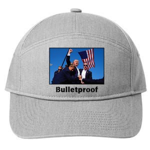 Donald Trump Bulletproof 2024 Presidential Candidate 45 7-Panel Snapback Hat