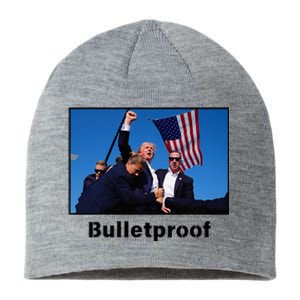 Donald Trump Bulletproof 2024 Presidential Candidate 45 Sustainable Beanie