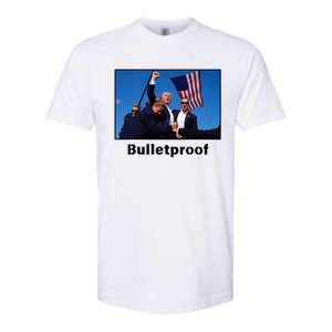 Donald Trump Bulletproof 2024 Presidential Candidate 45 Softstyle CVC T-Shirt