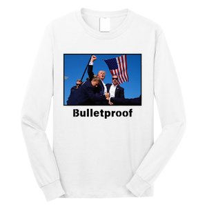 Donald Trump Bulletproof 2024 Presidential Candidate 45 Long Sleeve Shirt