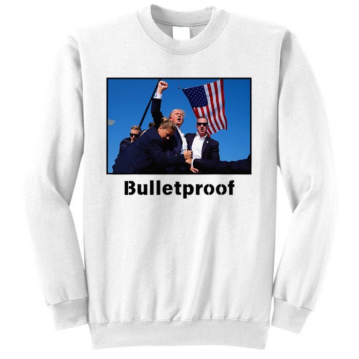 Donald Trump Bulletproof 2024 Presidential Candidate 45 Sweatshirt