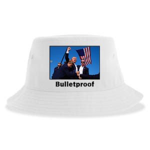 Donald Trump Bulletproof 2024 Presidential Candidate 45 Sustainable Bucket Hat