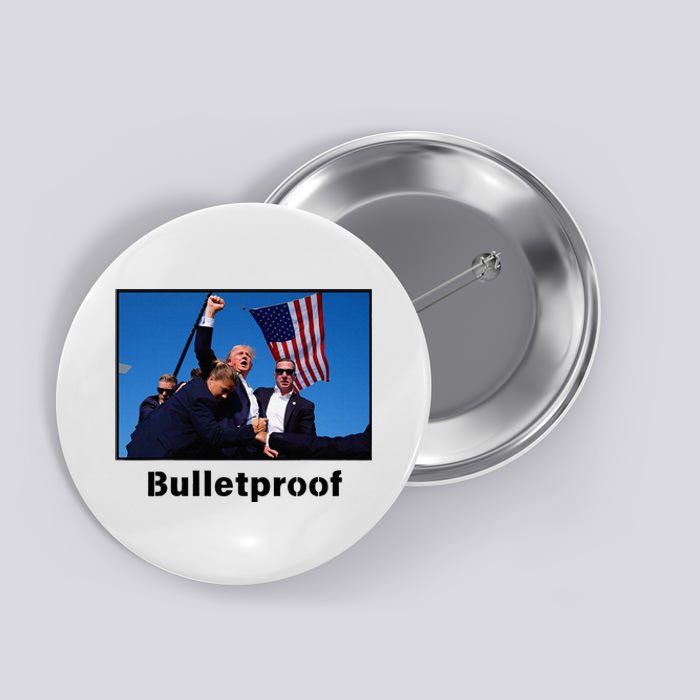 Donald Trump Bulletproof 2024 Presidential Candidate 45 Button