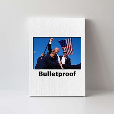 Donald Trump Bulletproof 2024 Presidential Candidate 45 Canvas