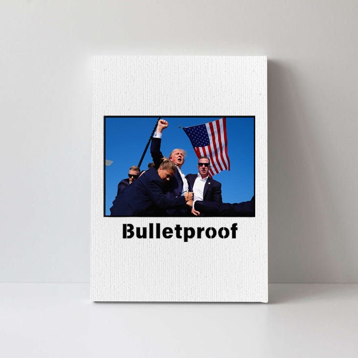 Donald Trump Bulletproof 2024 Presidential Candidate 45 Canvas