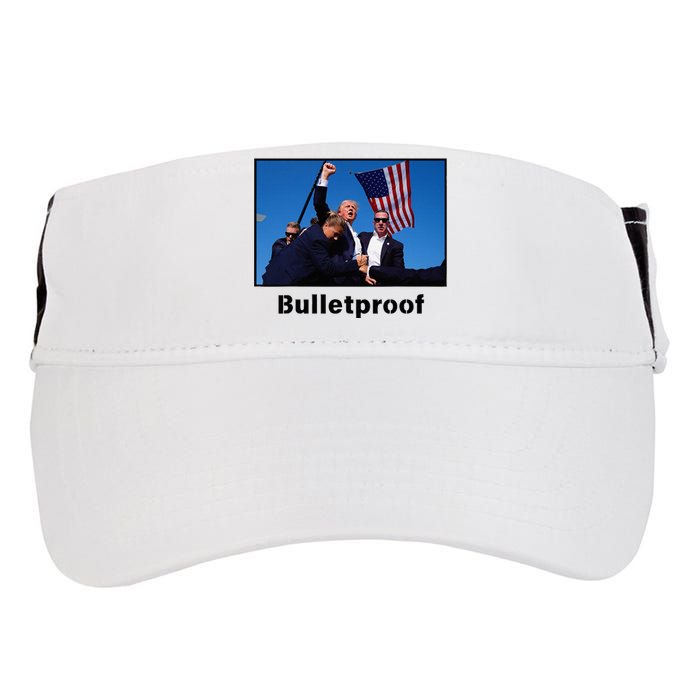 Donald Trump Bulletproof 2024 Presidential Candidate 45 Adult Drive Performance Visor