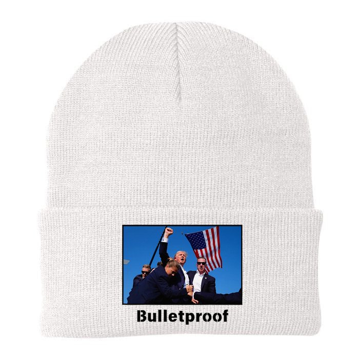 Donald Trump Bulletproof 2024 Presidential Candidate 45 Knit Cap Winter Beanie