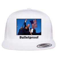 Donald Trump Bulletproof 2024 Presidential Candidate 45 Flat Bill Trucker Hat