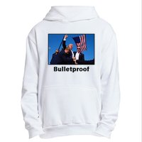 Donald Trump Bulletproof 2024 Presidential Candidate 45 Urban Pullover Hoodie