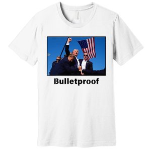 Donald Trump Bulletproof 2024 Presidential Candidate 45 Premium T-Shirt