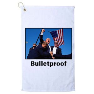 Donald Trump Bulletproof 2024 Presidential Candidate 45 Platinum Collection Golf Towel