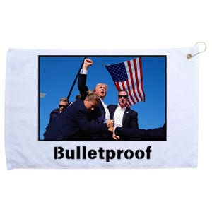 Donald Trump Bulletproof 2024 Presidential Candidate 45 Grommeted Golf Towel